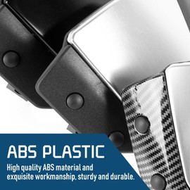 Lorababer Motorcycle Windscreen Windscreen Trim Deflector for CB650R CB1000R CB 650 R CB 1000 R 2018 2019 2020 ABS Plastic Pare-Breeze Visor Windshield Screen (Silver)