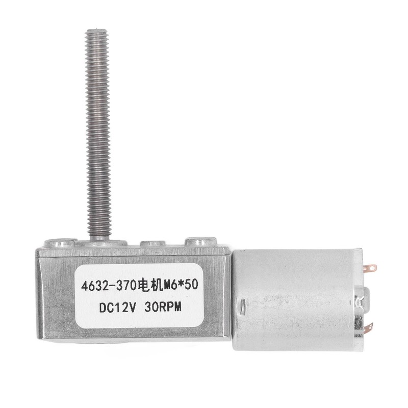 30RPM DC Geared Motor Self Locking Ability Great Adaptation Worm