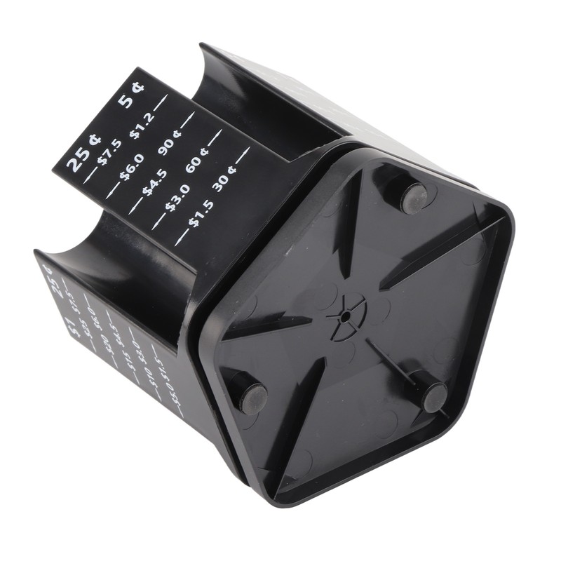 Coin Counter Coin Sorter with Pen Holder Rotatable Piggy Bank