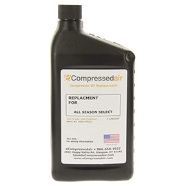 Industrial Service Solutions Aftermarket Quincy Quin-Cip D (1 Qt.) Compressor Oil | 1 Quart | Replacement Lubricant | for Compressed Air Equipment & Systems