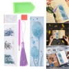 2 Sets Diamond Painting Kit 5D Students DIY Bookmark Dandelion