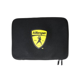 Killerspin Black Sleeve Table Tennis Paddle Bag - Ping Pong Racket Case for 4 Paddles Secured with Elastic Fastener