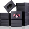 Spakon Modern Kraft Black Soap Boxes, 60 Pack, 3.8 x