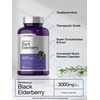 Horbäach Black Elderberry | 3000mg Capsules | 300 Count |
