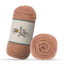 Yarn Bee Light – Soft Skein – 301 Yards of 100% Low Pill Acrylic Yarn for Crocheting Blankets, Hats, & More – DIY Handcrafting Accessories