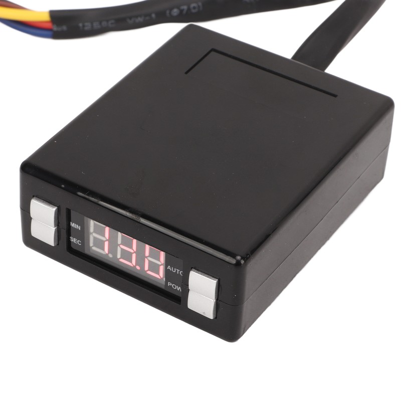 Auto Turbo Timer LED Digital Display Programmable Universal Turbo Flameout