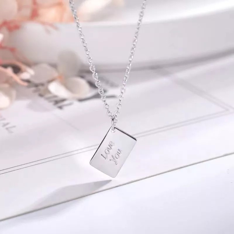Atla Collar De Sobre Con Carta De Amor Secret Para