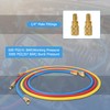 MOTOCOCHE Digital HVAC Gauges,R410A R134A Digital Vacuum Pressure Manifold gauges