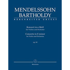 Mendelssohn: Violin Concerto in E Minor, Op. 64 (Study Score)