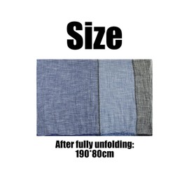 1 Piece Cotton And Linen Scarf, Soft Scarf, Men'S Scarf, Long Scarf, Warm Scarf, Clothing Accessories