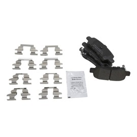 Rear Brake Pad & Rotor Kit Brake Chemical Kit Brake Pads Brake Rotor Semi-Metallic Compatible with 2003-2005 INFINITI G35 Nissan 350Z 2011-2023 LEAF 2014-2020 Rogue 2017-2022 Rogue Sport