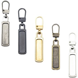 TEOZBLU Pack of 10 Replacement Parts Zip Zip Repair Kit Zipper, Universal Zip Zipper, for Suitcase, Coat, Boots, Jacket Backpacks