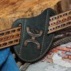HOOey Western Lifestyle Inspired Flat Sheath (Black/Lakota Hooey Hands Up)