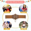 WERFORU Girls Corset Belt Kids Tied Waspie Belt Elastic Wide