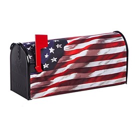 America in Motion Mailbox Cover - 19 x 1 x 23 Inches