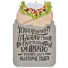 American Greetings Funny Thank You Card (Burrito)