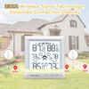 KIDLEDUCT Indoor Outdoor Thermometer Wireless Battery Powered, High Precision Inside