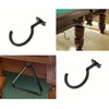 VOGOOPOI 2Pcs Snooker Billiard Table Board Cue Hook Bridge Rod