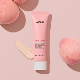 Anua Peach Niacin UV Tone-Up Protection Melting Peach SPF 50+ PA++++ 50ml / 아누아 복숭아 나이아신 UV 톤업 프로텍션 멜팅 피치 SPF 50+ PA++++ 50ml