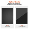 ABS Plastic Sheet 1/16 Inch Thick Black Plastic Sheet 16"x
