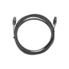 Lanberg CA-TOSL-10CC-0020-BK Optical Audio Cable 2 m Black