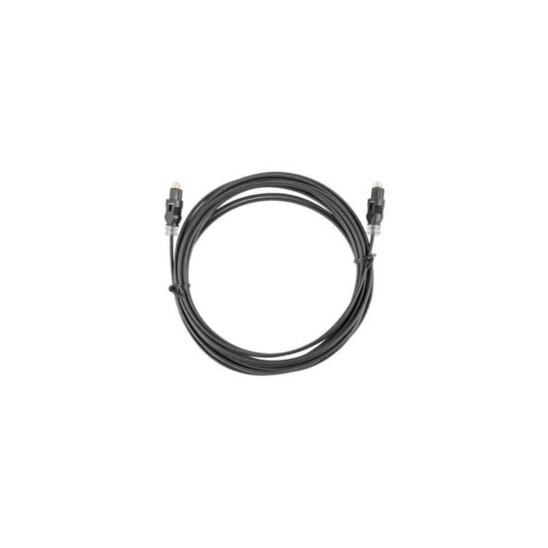 Lanberg CA-TOSL-10CC-0020-BK Optical Audio Cable 2 m Black