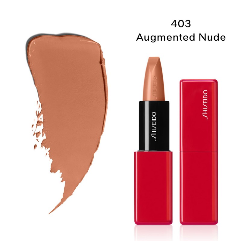 Shiseido Makeup Techno Satin Gel Lipstick 403 Augmented Nude 3.3g