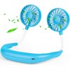 Hands Free Portable Neck Fan - Portable USB Battery Rechargeable