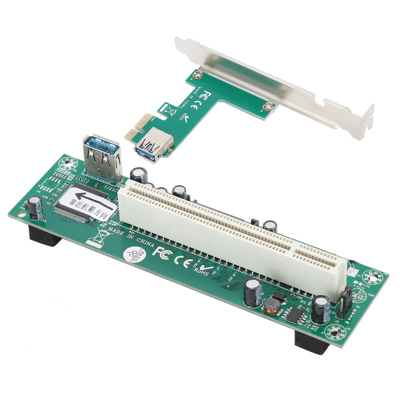 PCIE Express to PCI Adapter Network Card Controller Mini ASM1083