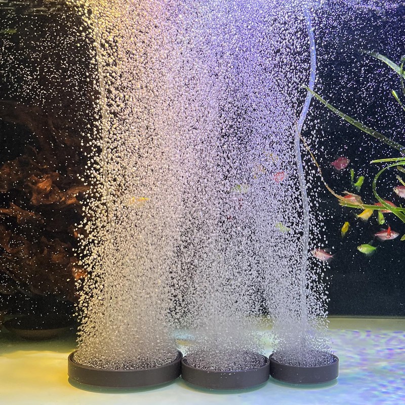 UPETTOOLS Aquarium Nano Air Stones Set, 3.2 Inch Fish Tank