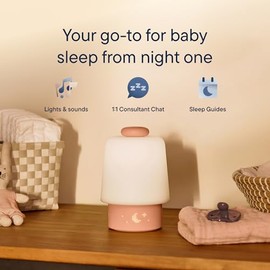Hatch Baby Sound Machine, Night Light | Sleep Support | Registry Essential, Routine Builder, Time-to-Rise Alarm Clock, White Noise, Nursery Stories, T