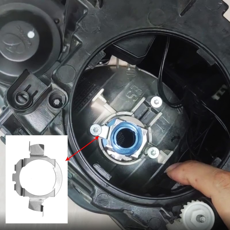 OTOTEC 2X HID H7 LED Birnen Sockelhalterung Halter Adapter