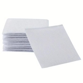 RSYHVG Rug Tape Pad, Rug Anchors Carpet Hook and Loop Non-Slip Mat Anti-Skid Stickers (10PCS, White)