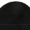 DOANNOTIUM Gorro corto de lana de invierno con puños, para