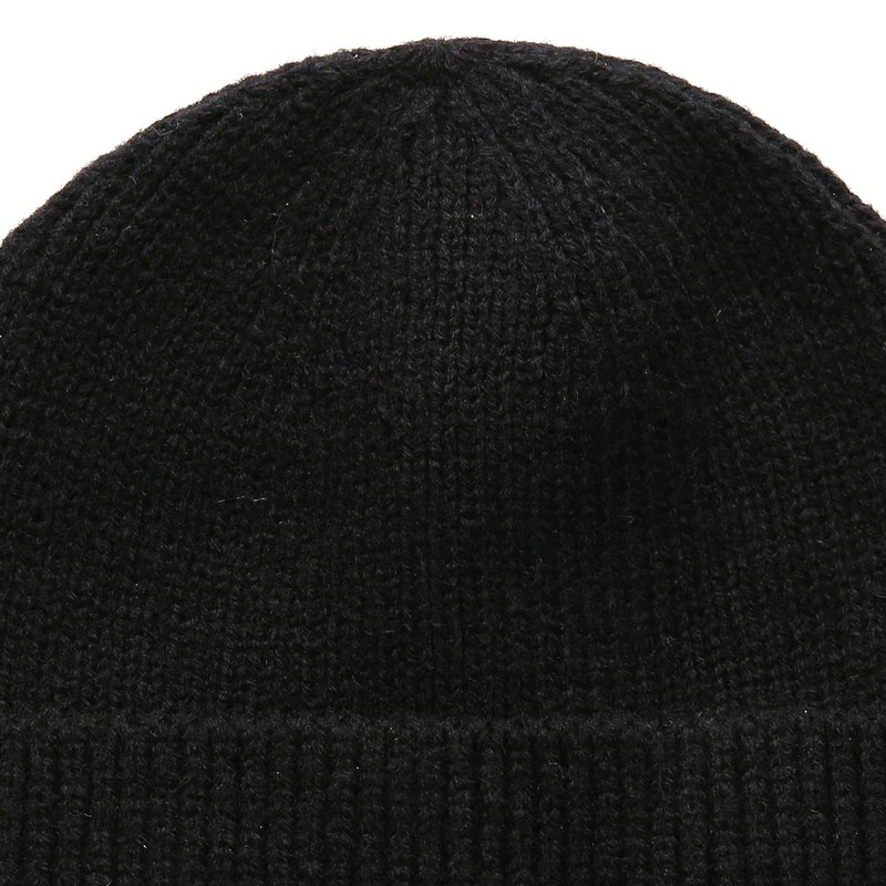 DOANNOTIUM Gorro corto de lana de invierno con puños, para