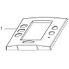 Zodiac R0550100 White Faceplate Replacement for Zodiac Jandy Aqualink RS