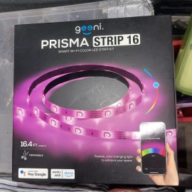 Merkury Innovations Geeni Prisma 5M Smart Wifi LED Strip Lights Compatible with Alexa, Google Assist