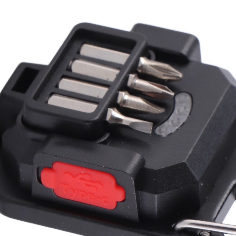 2 Pcs Keychain Work Light High Bright Mini COB Lamp