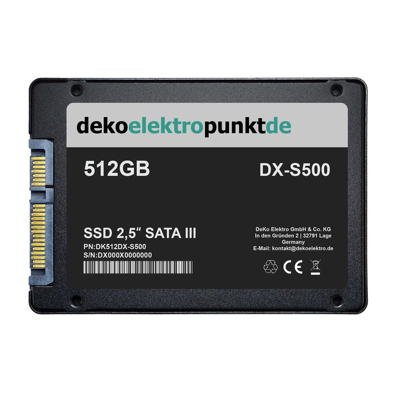 SSD Hard Drive 2.5 Inch SATA3 Solid State Drive for