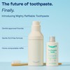 Mighty Refillable Toothpaste Starter Kit, Sandstone Dispenser 50ml