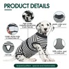 Kuoser Dog Bodysuit After Op, Surgical Body Dog Cat Bodysuit,