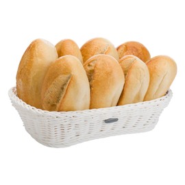 Saleen Multi-Purpose Basket, Suitable for Gastronomy, Rectangular, Plastic Fibre, Dark Brown