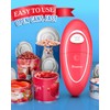 KingGardan Electric Can Opener, Automatic One-Touch Battery-Operated Smooth-Edge Side-Cut Handheld