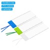 PATIKIL Bookmark Magnifier with Ruler, 3 Pack 3X Magnifying Sheet