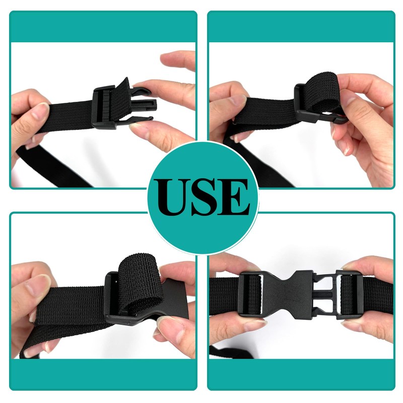 honigo Quick Side Release Buckles 1" Wide 3 Pcs Dual