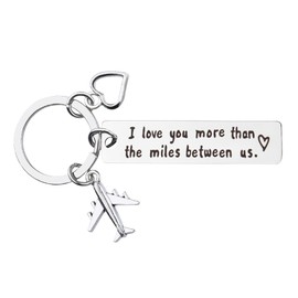 Boyfriend Long Distance Relationship Gifts for Him Girlfriend Boyfriend Bday Gifts for Girlfriend Going Away Gifts for Couple Girlfriend Keychain Gifts for Husband Couple Wife Christmas Gifts