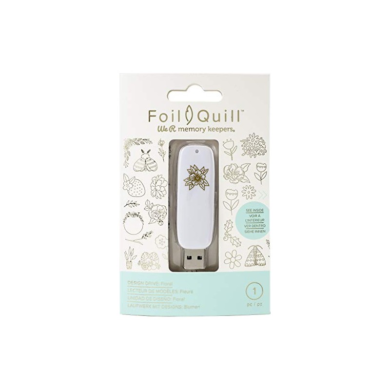 FOIL QUILL USB Drive Floral