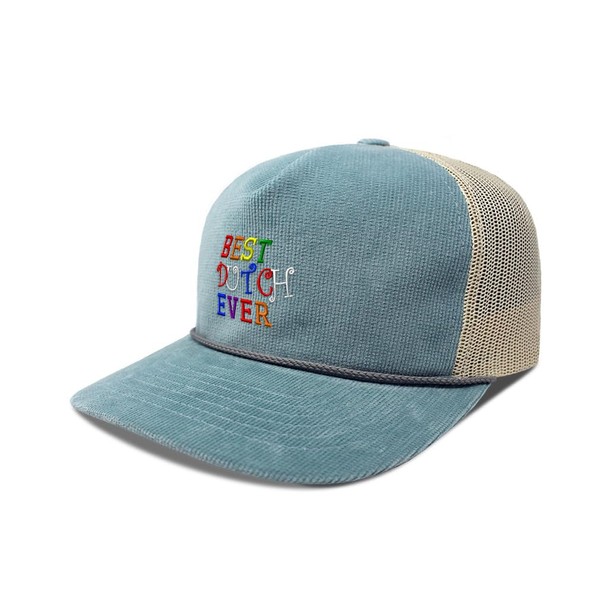 Corduroy Hat Mesh Cap Hat Cord Hat Rainbow Best Dutch