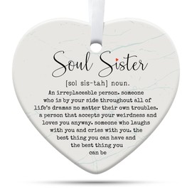 Sister Ornament 2024, Gifts for Sisters from Sisters, Sister Gifts for Christmas, Sister Christmas Ornament