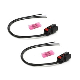 ATUOTPO Ignition Coil Connector Pigtail Harness for Ford V6 V8 Flex for Ford Edge Fusion F150 F350 F250 Super Duty Explorer for Lincoln MKS MKT MKX w/Heat Shrink Tube 9U2Z14S411EA S2280 WPT931, 2Pcs